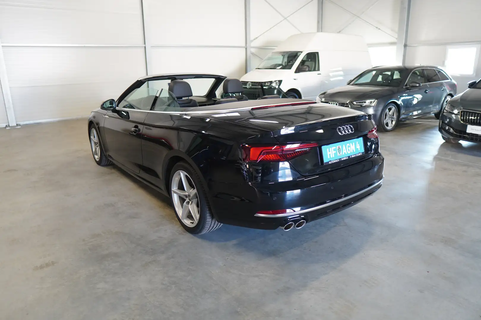 Audi A5 Cabrio 45 TDI Sport S-tronic XENON NAVI VIRTUAL Schwarz - 2