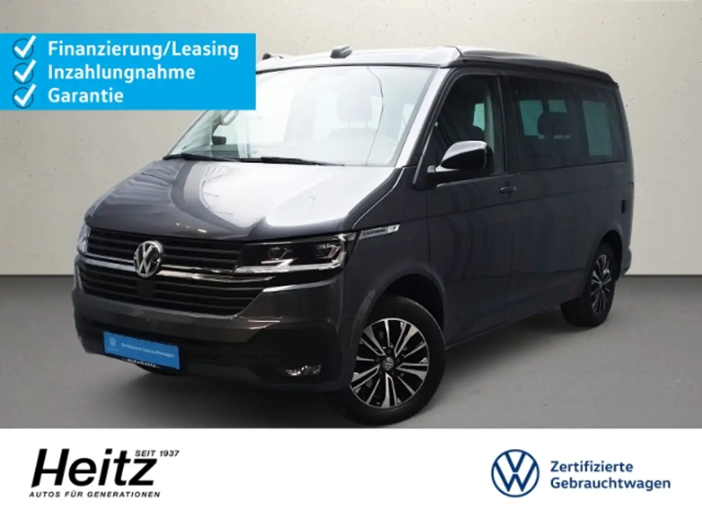 Volkswagen T6.1 California Beach Camper Edition DSG Standhzg Navi Grau - 1
