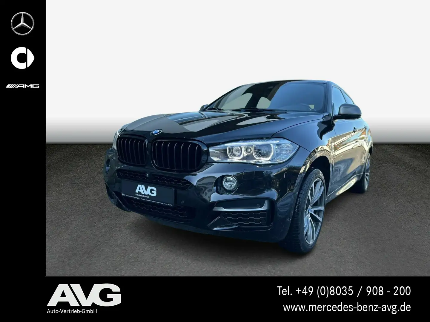 BMW X6 X6 M50d Surround View/Dynamic/20 Zoll Black - 1