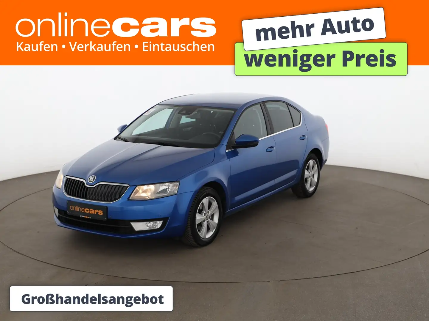 Skoda Octavia 1.6 TDI Elegance SITZHZ ASSIST PARKHILFE Blau - 1