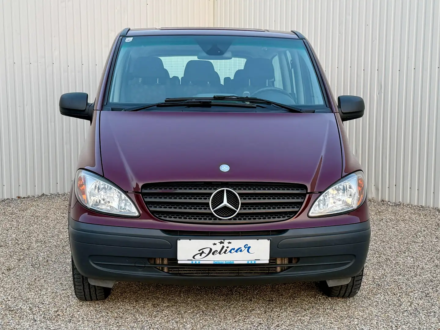 Mercedes-Benz Vito Extralang 9 sitze Klima Sitz Heizung Tempomat Rot - 2