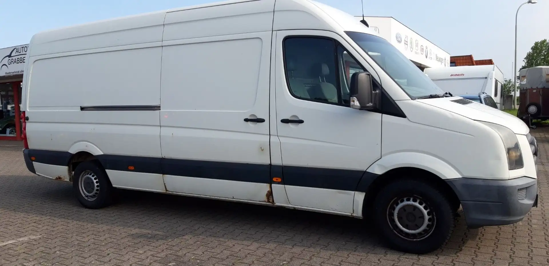 Volkswagen Crafter Kasten 35 lang und Hochdach, AHK Gri - 2