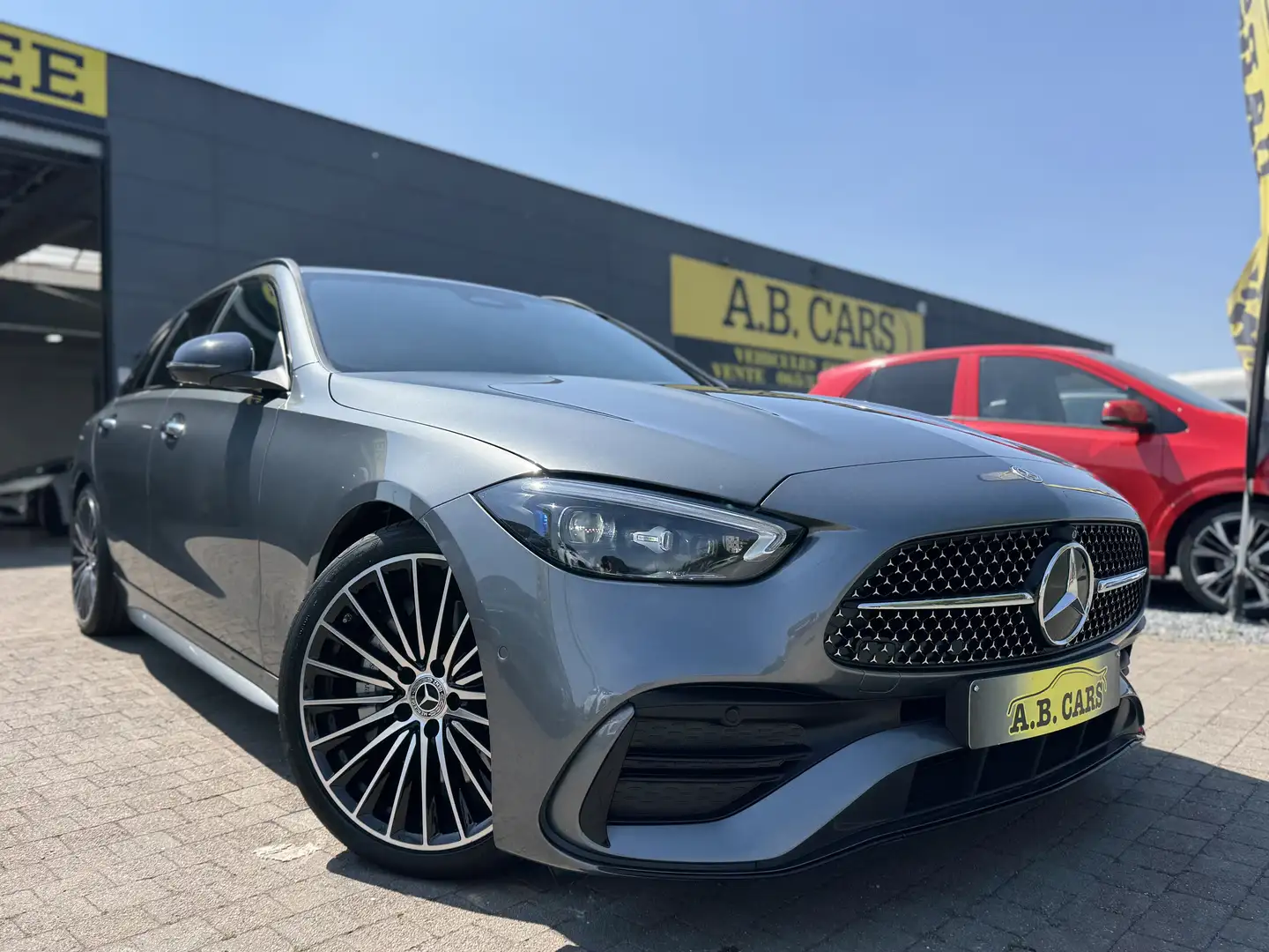 Mercedes-Benz C 200 AMG LINE *AUTOMATIQUE*GARANTIE 12MOIS* Gris - 1