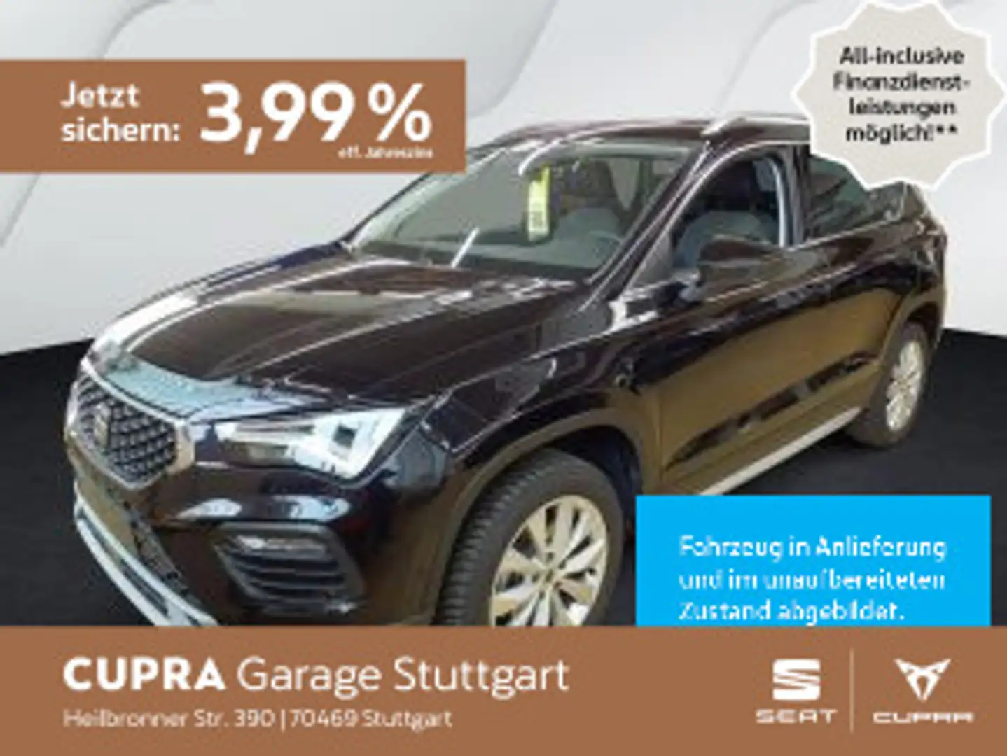 SEAT Ateca Xperience 1.5 TSI ACT 110 kW Schwarz - 1