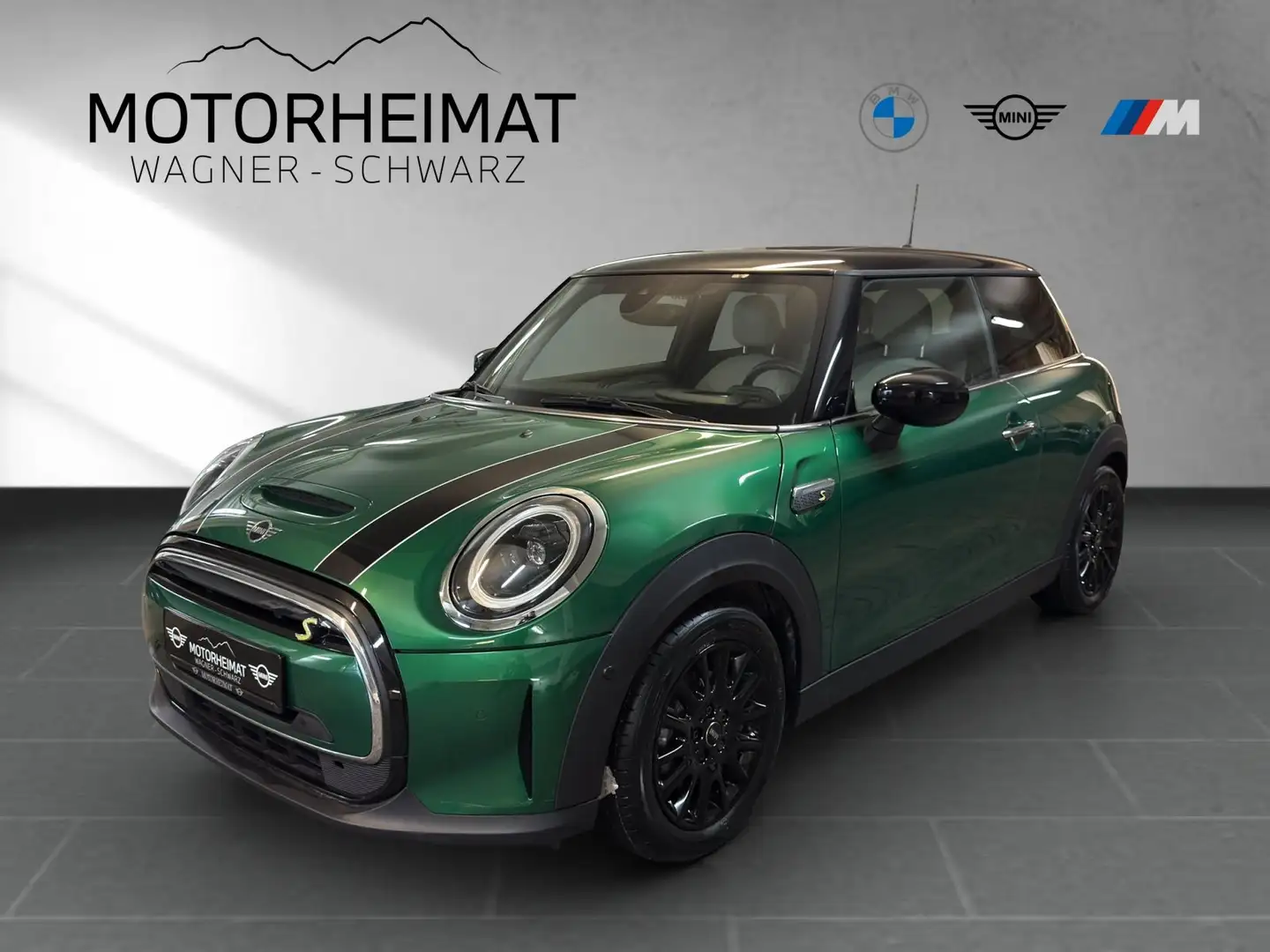 MINI Cooper SE 3-Türer Pano Leder Lounge HUD H&K LED Grün - 1