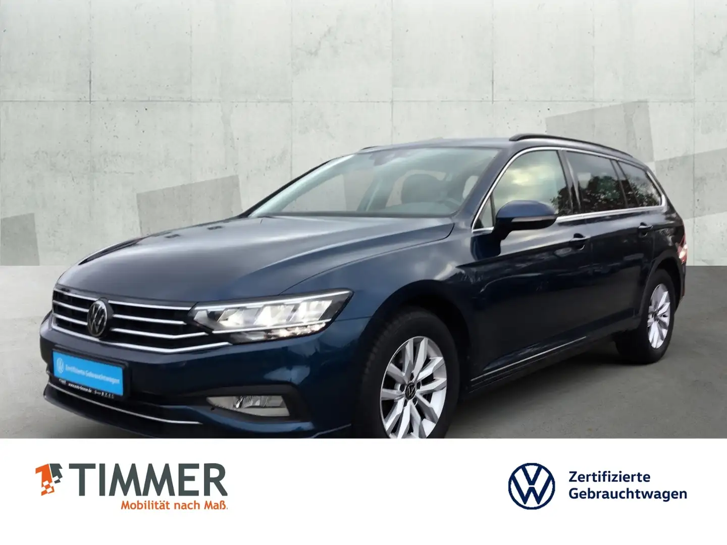 Volkswagen Passat Variant 2.0 TDI DSG BUSINESS *AHK LED *ACC *RKAM *NAVI *S Blau - 1