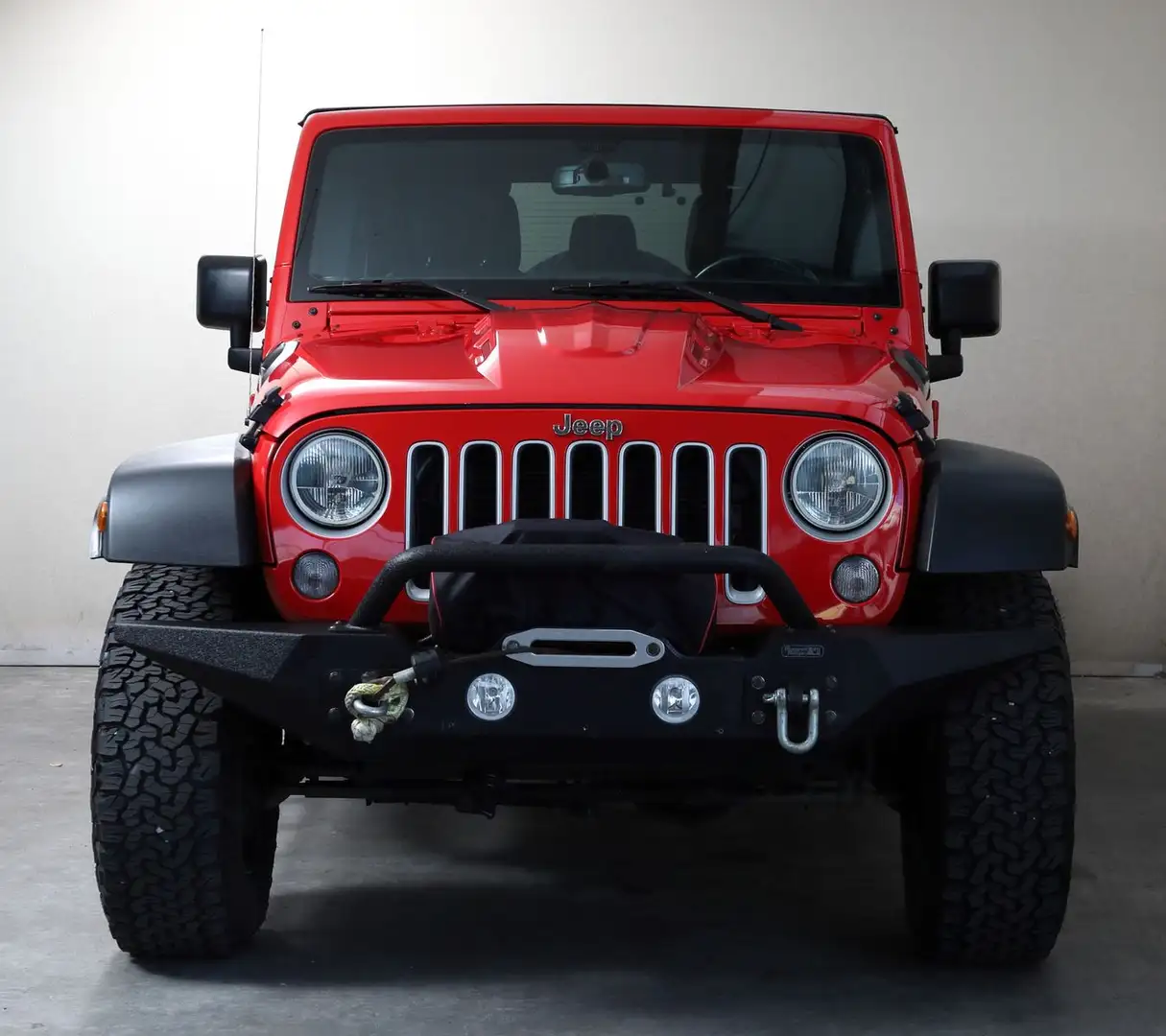 Jeep Wrangler Sahara 3.6 Deutscher PKW*Mega Umbau Rot - 1