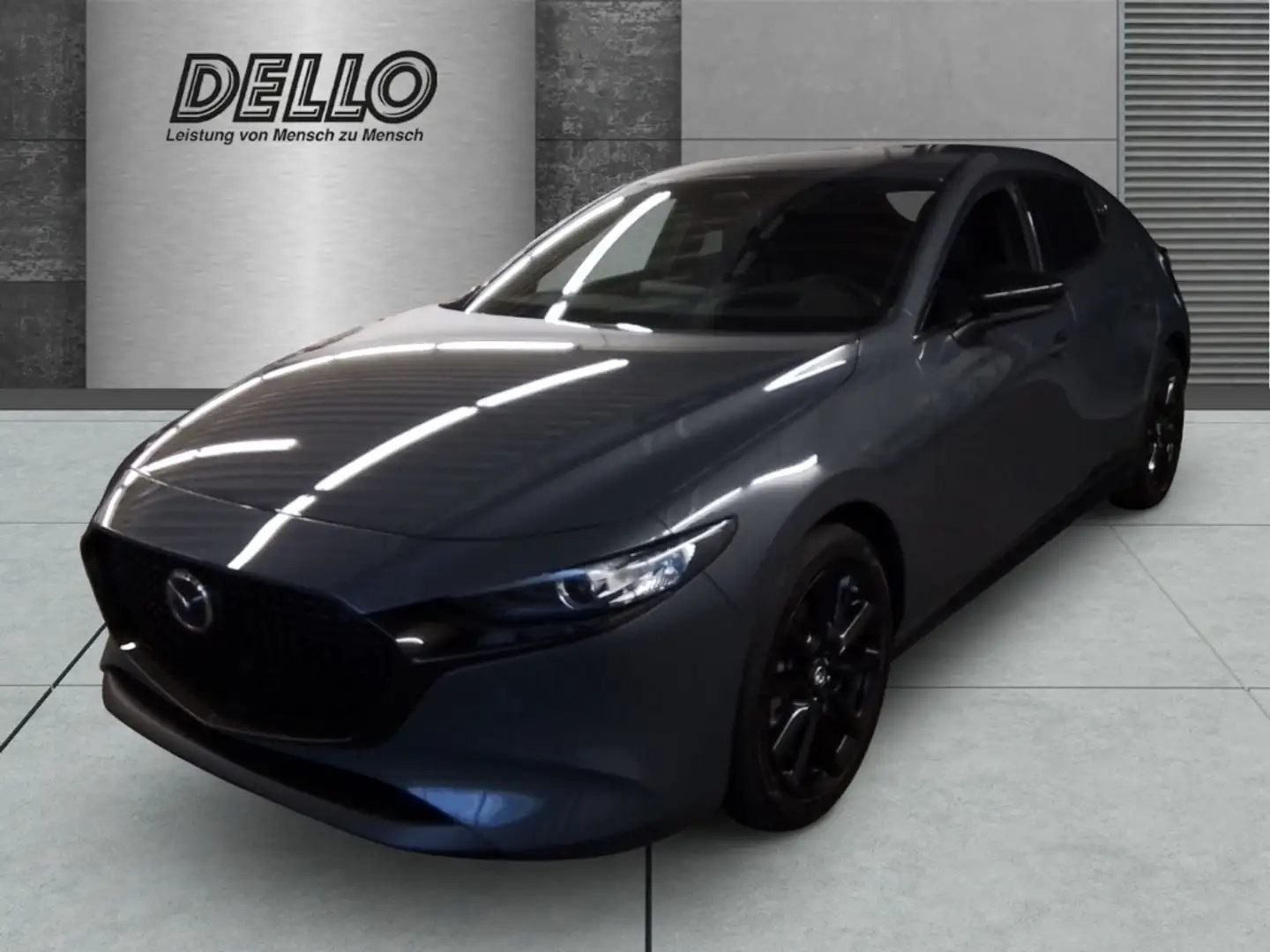 Mazda 3 2.5L HOMURA HUD Navi LED Dyn. Kurvenlicht ACC Spur Grijs - 1