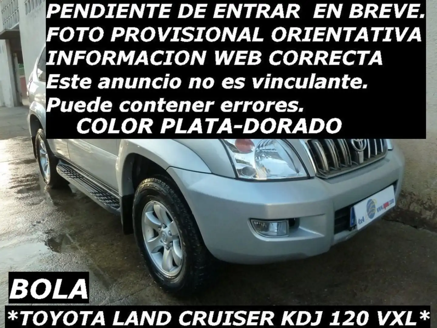 Toyota Land Cruiser D-4D VXL Plateado - 1