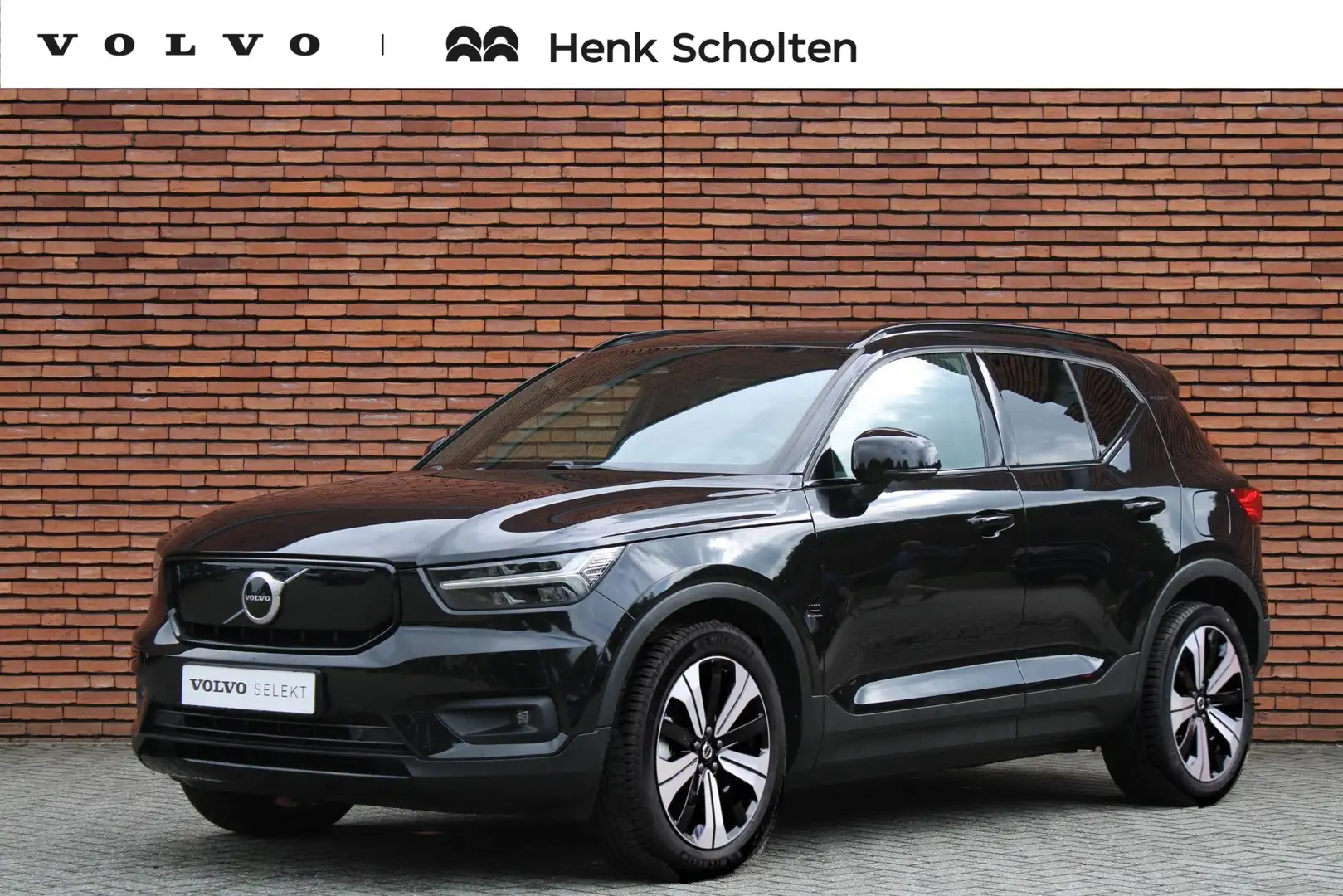Volvo XC40 Recharge Twin Plus | Interieur voorverwarm install Zwart - 1