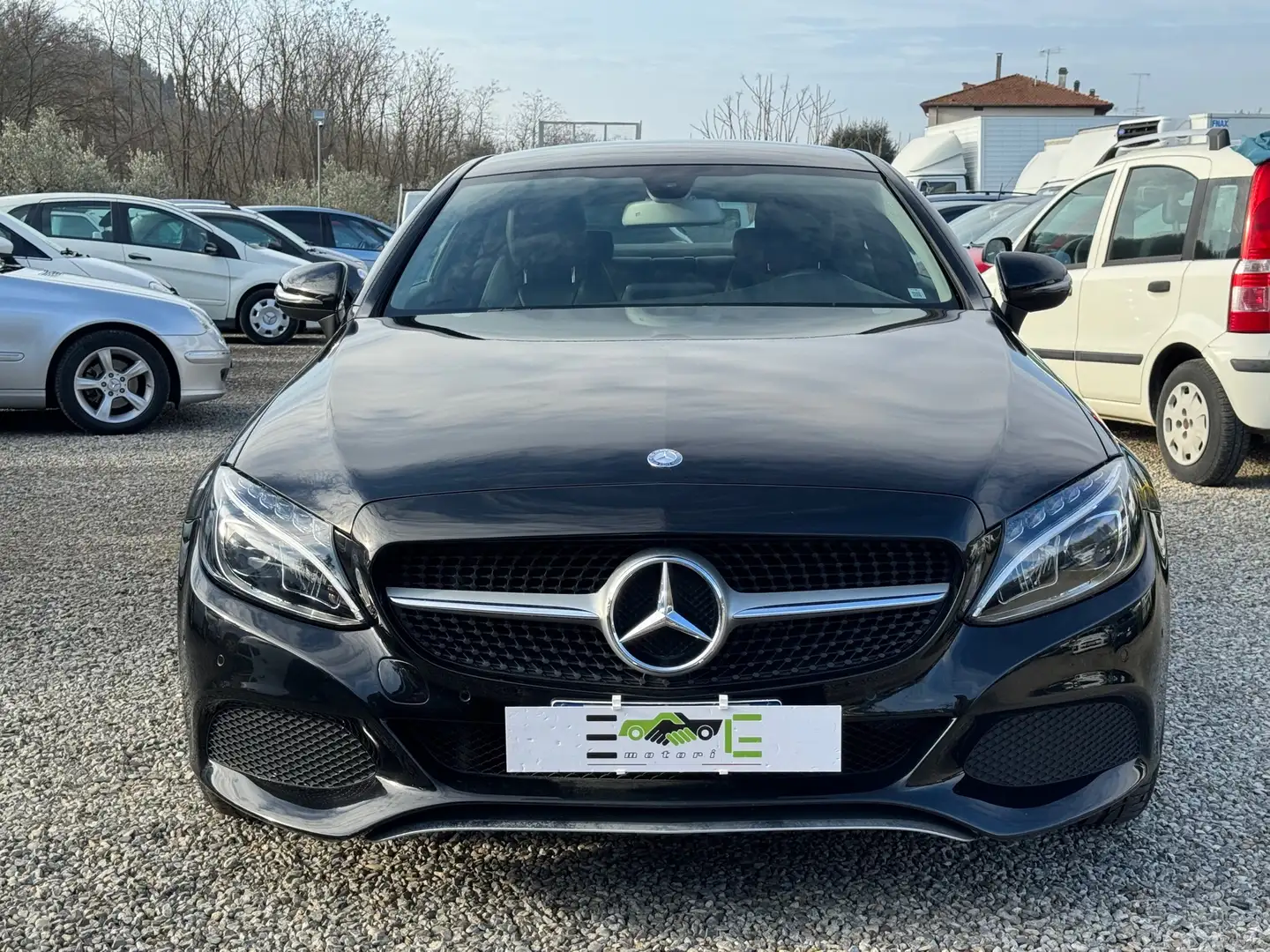 Mercedes-Benz C 220 d Coupe 4Matic 9G-TRONIC Nero - 2