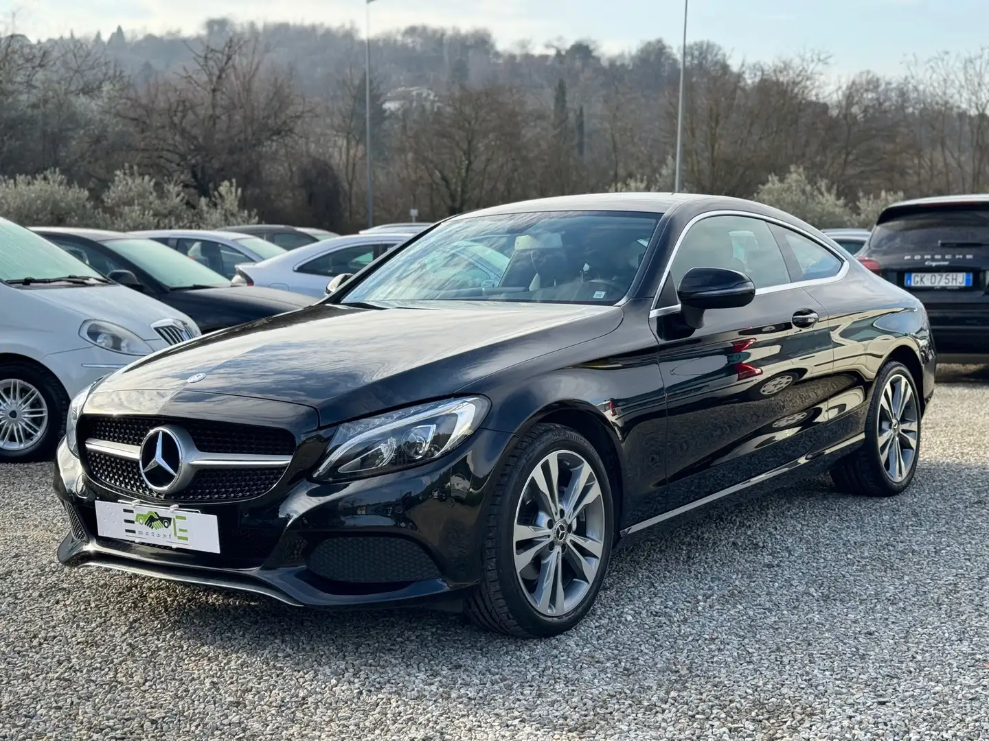 Mercedes-Benz C 220 d Coupe 4Matic 9G-TRONIC Nero - 1