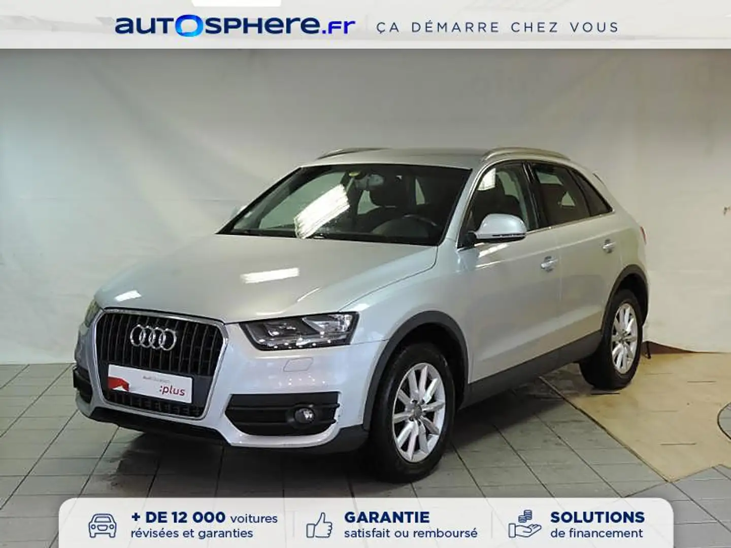 Audi Q3 2.0 TDI 140ch Ambiente Argent - 1