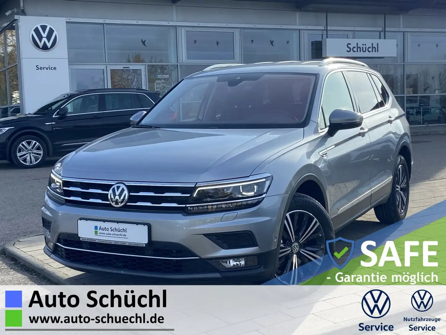 Volkswagen Tiguan Allspace 2.0 TDI DSG HIGHLINE 4-MOTION NA Silber - 1