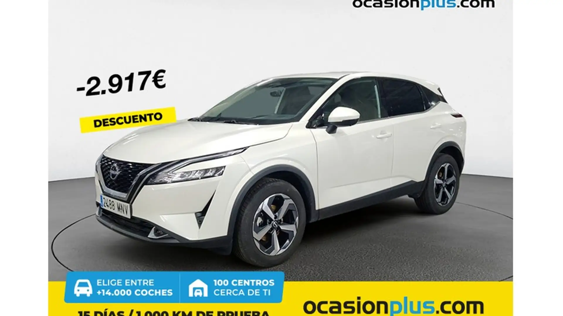 Nissan Qashqai 1.3 DIG-T mHEV 12V N-Connecta 4x2 103kW Blanc - 1