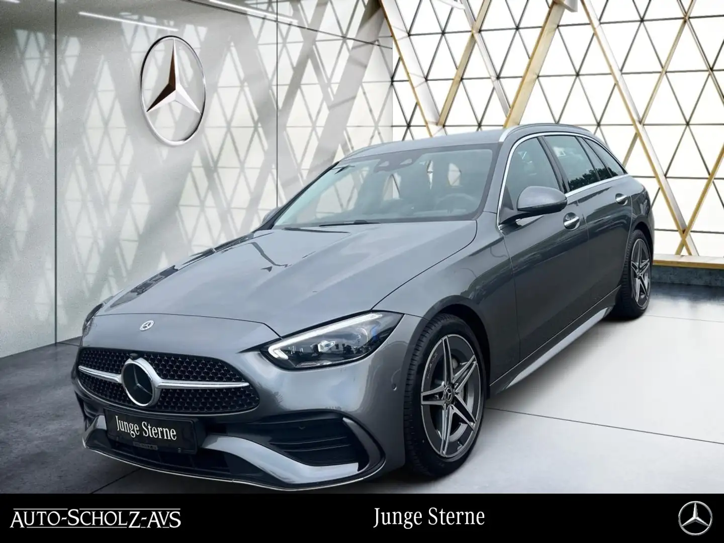 Mercedes-Benz C 200 T AMG Premium Distronic*Memory-P*LenkradHz Grau - 1