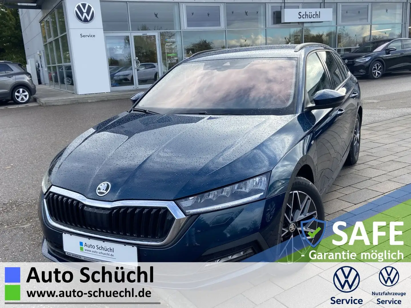 Skoda Octavia Combi 2.0 TDI DSG CLEVER 17"+NAVI-COLUMB Blau - 1