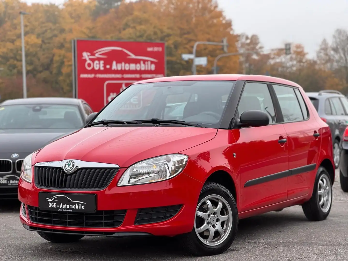 Skoda Fabia 1.2 Classic Klima/TÜV neu/2.Hand Rouge - 1