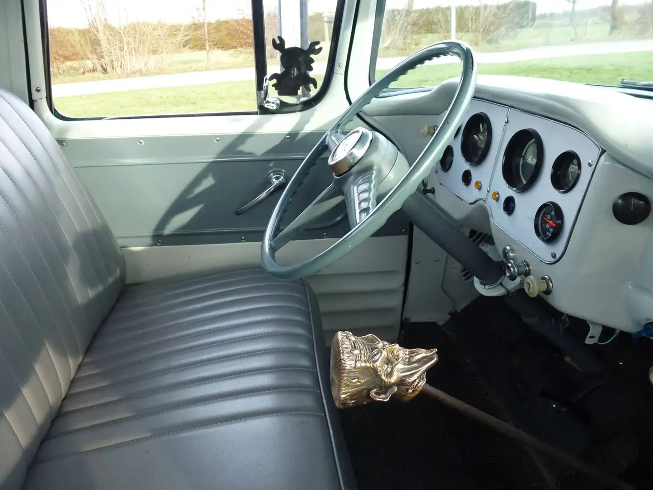 GMC 1955 GMC 100 Pickup ( 1/2 Ton LWB 102 Longbed ) – Pontiac V8 – 4-Gang Handschaltung – seltene Spezifikation CUP WINNER, foto 7