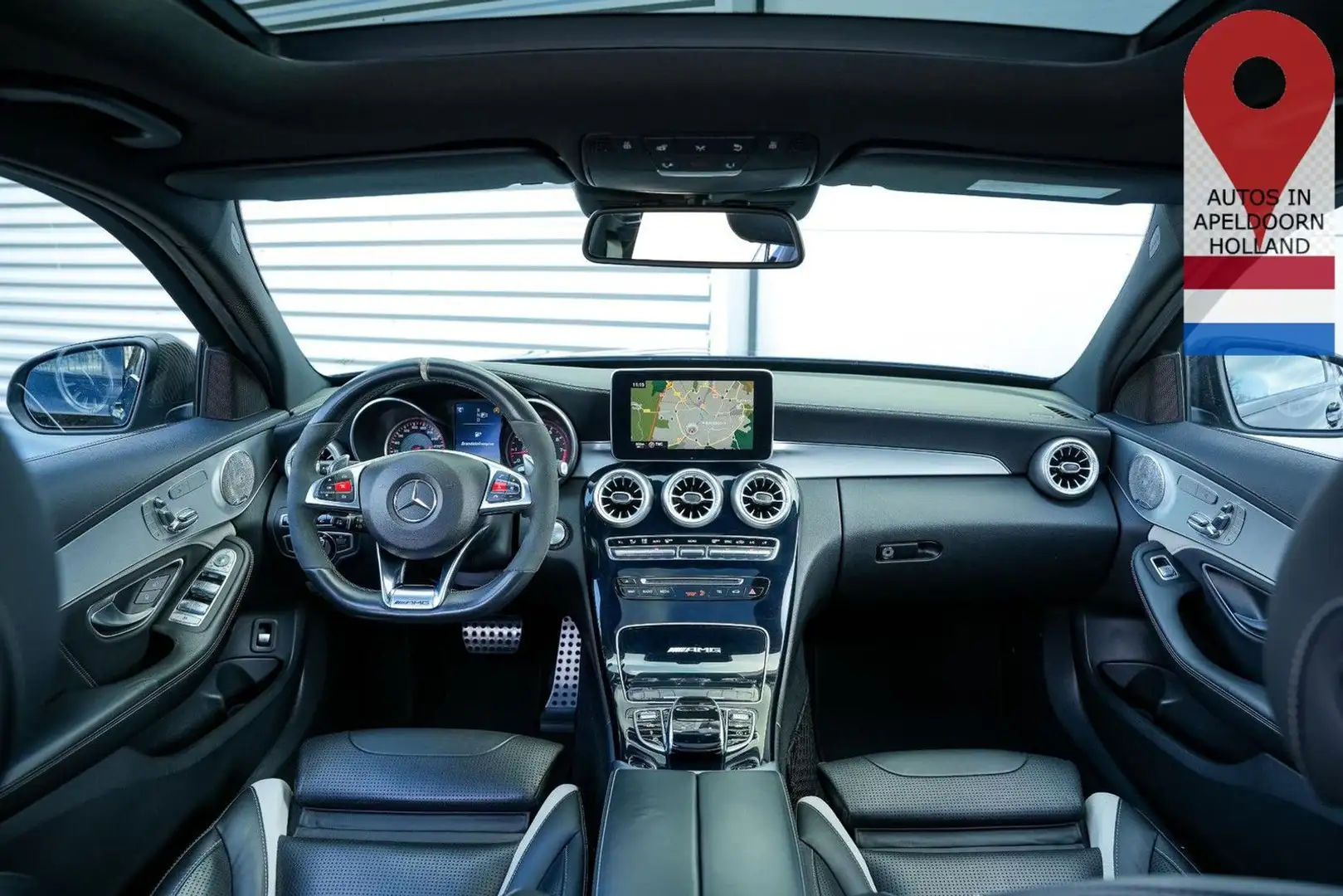 Mercedes-Benz C 63 AMG Estate S Burmester Panodak Keramisch Br Noir - 2