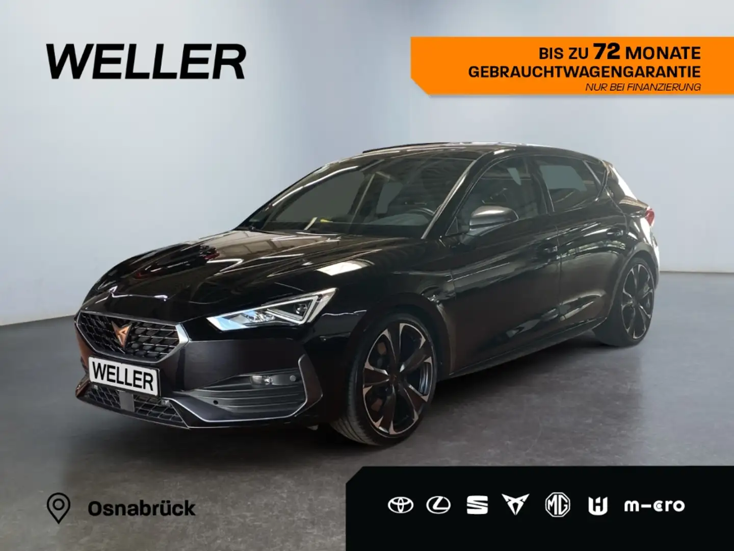 CUPRA Leon 2.0 TSI DSG VZ *LED*RCam*Leder*Pano*Beats* Schwarz - 1
