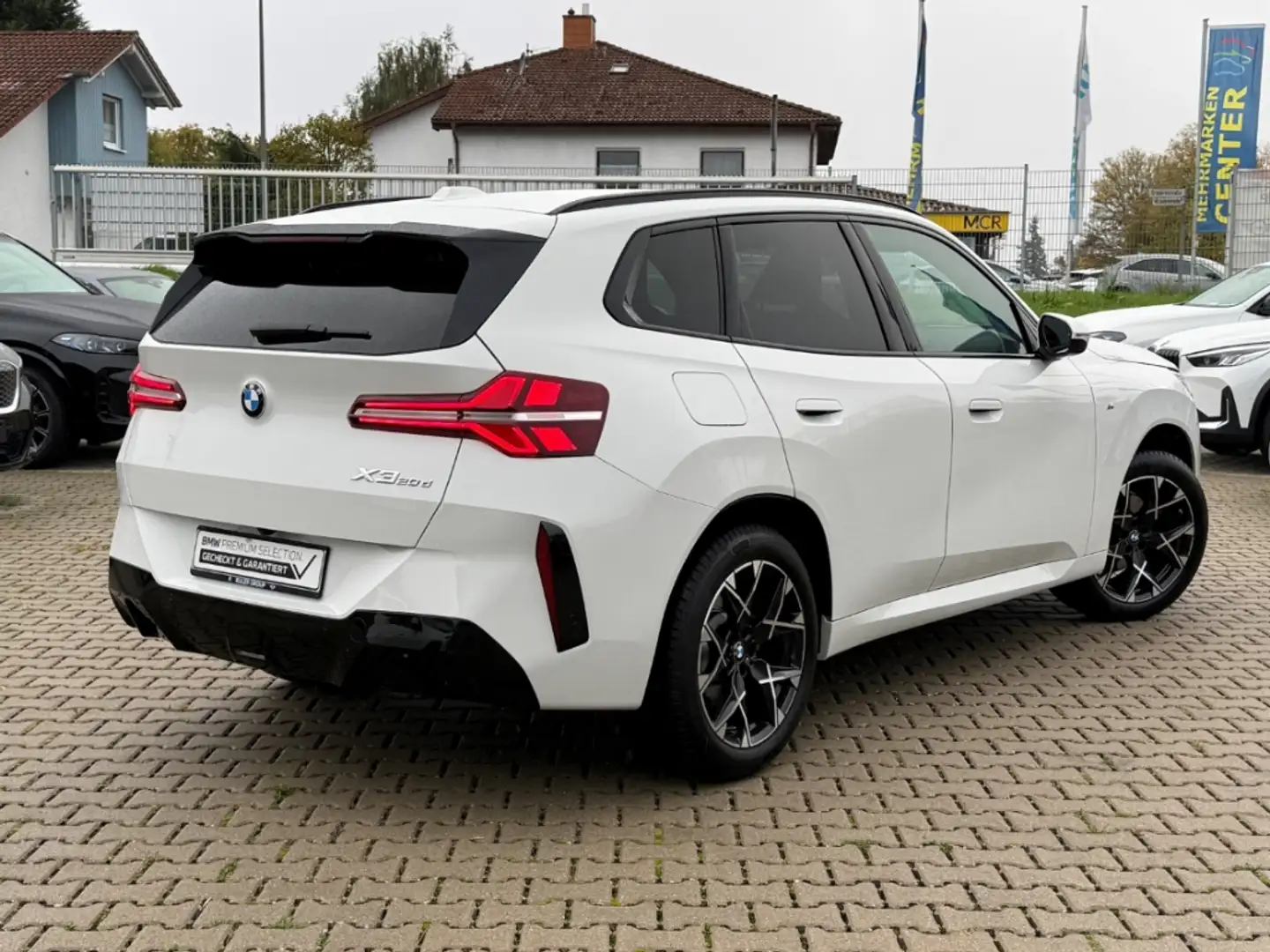 BMW X3 20d xDrive M Sport AHK H/K Premium Prof.Pak. Memor Weiß - 2