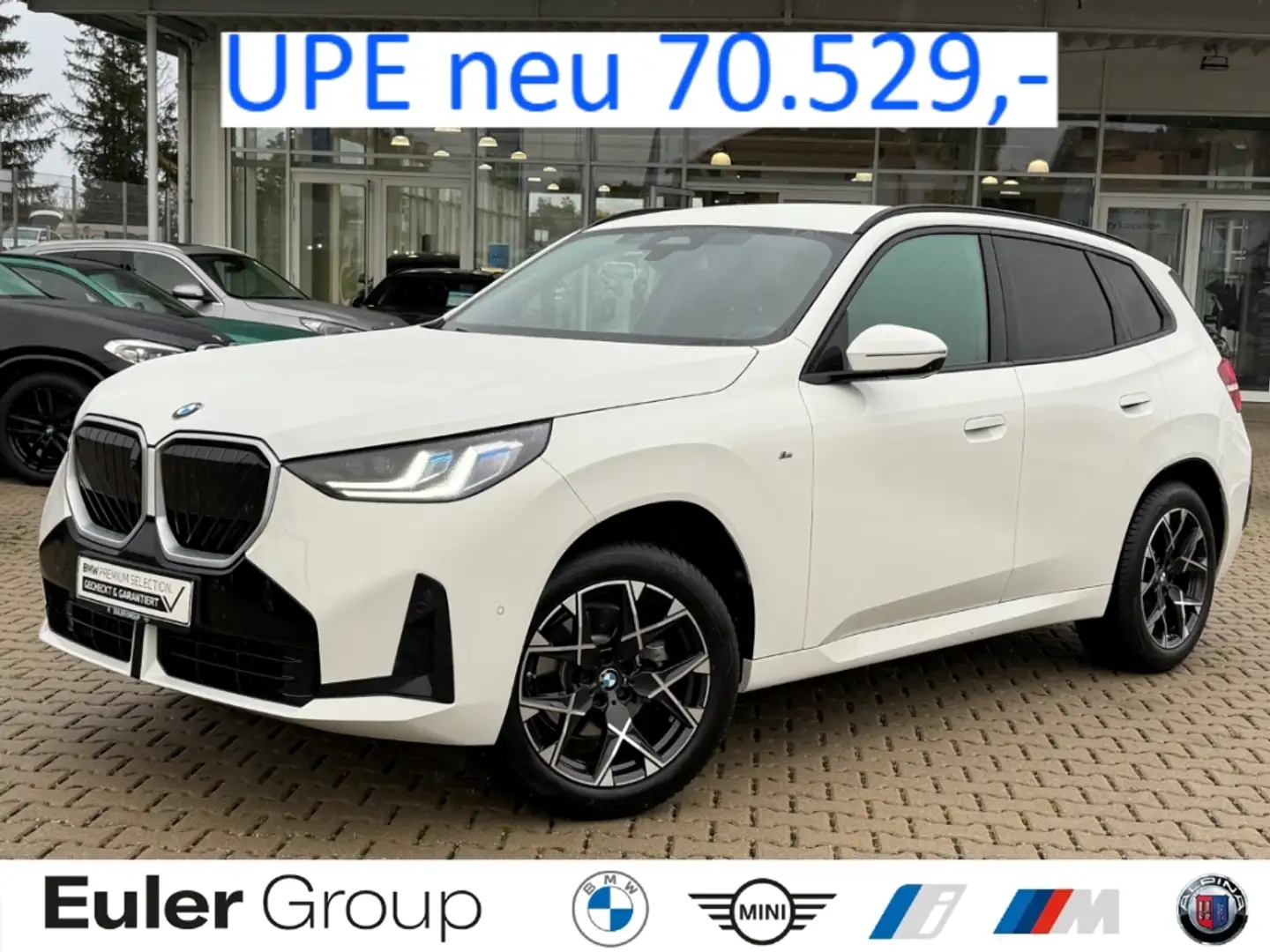 BMW X3 20d xDrive M Sport AHK H/K Premium Prof.Pak. Memor Weiß - 1