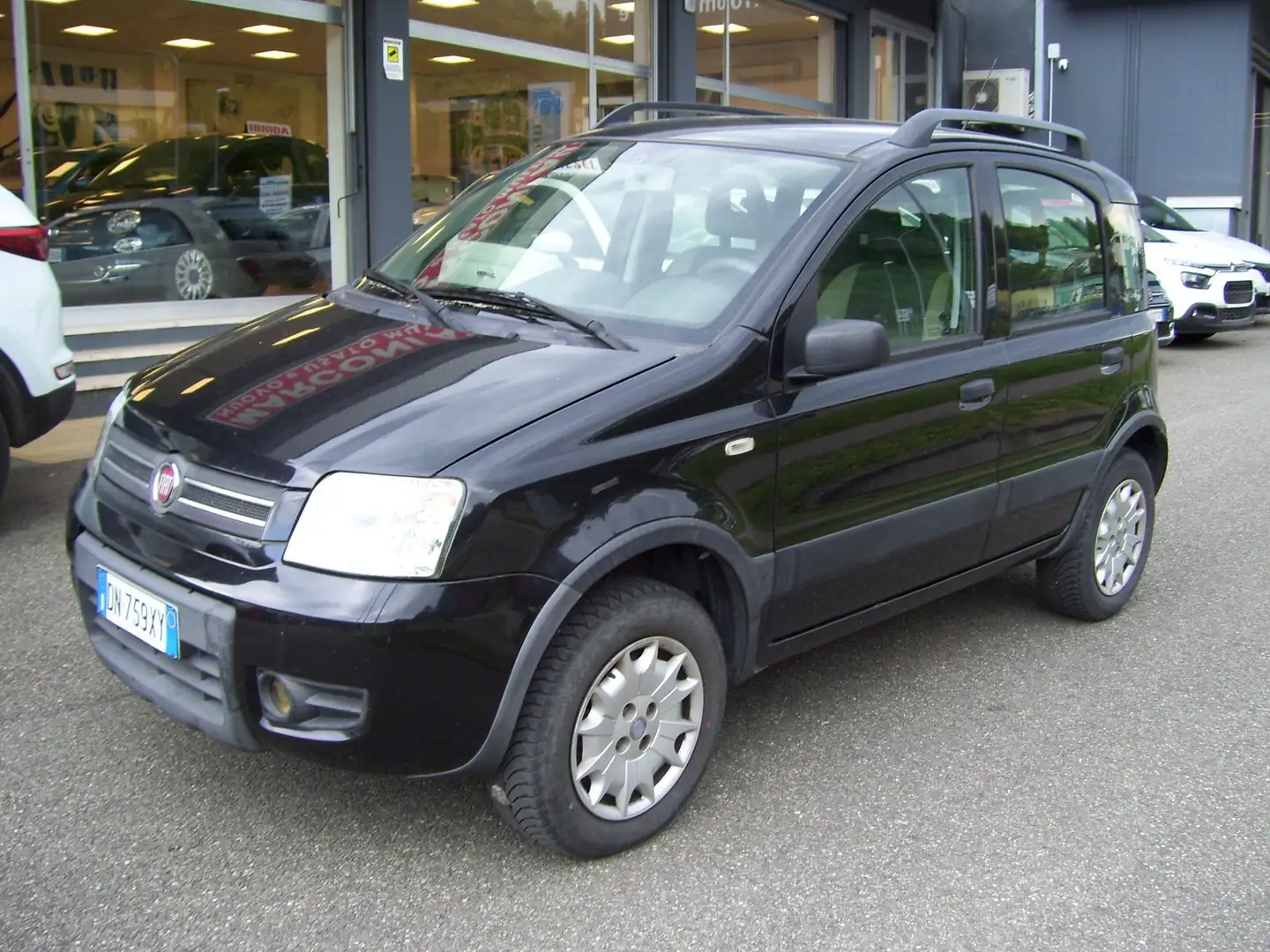 Fiat Panda 1.2 Climbing 4x4 GPL Noir - 1