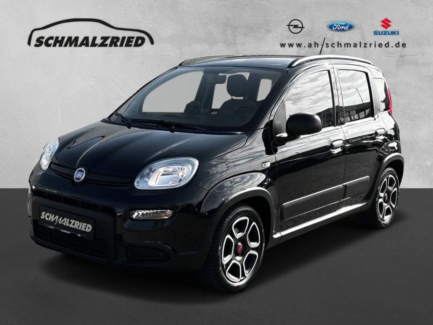 Fiat Panda City Life 1.0 Mild Hybrid DAB Berganfahrass. Klima Schwarz - 1
