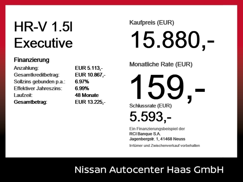 Honda HR-V 1.5l Executive Automatik*SONDERAUSSTATTUNG* — photo 4