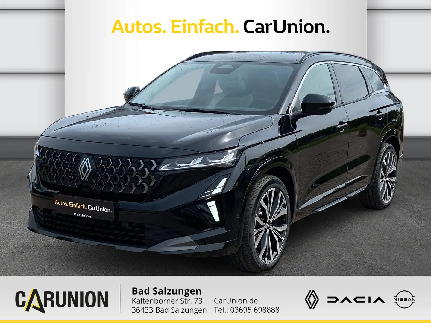 Renault Espace 6 Iconic Full Hybrid E-Tech 200 7-Sitzer Nero - 1