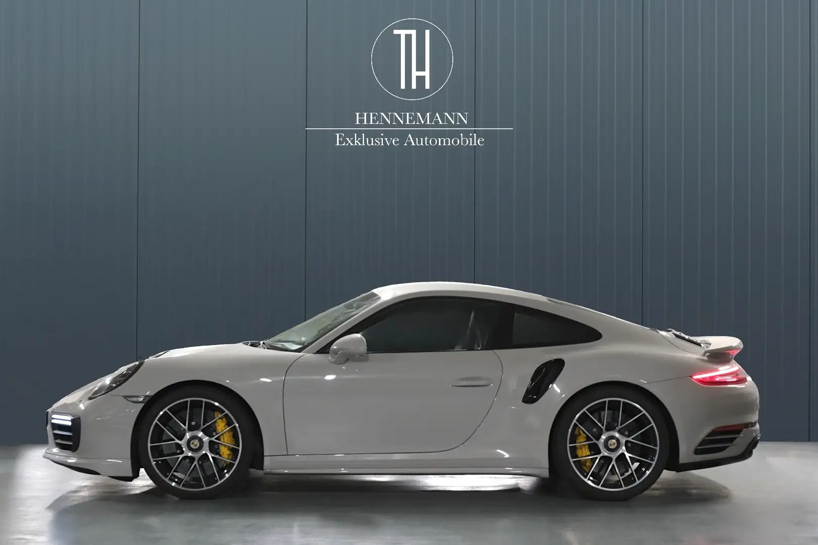 Porsche 991 911 Turbo S Coupé*Kamera*PDLS+*Kreide*18Wege* Grau - 2