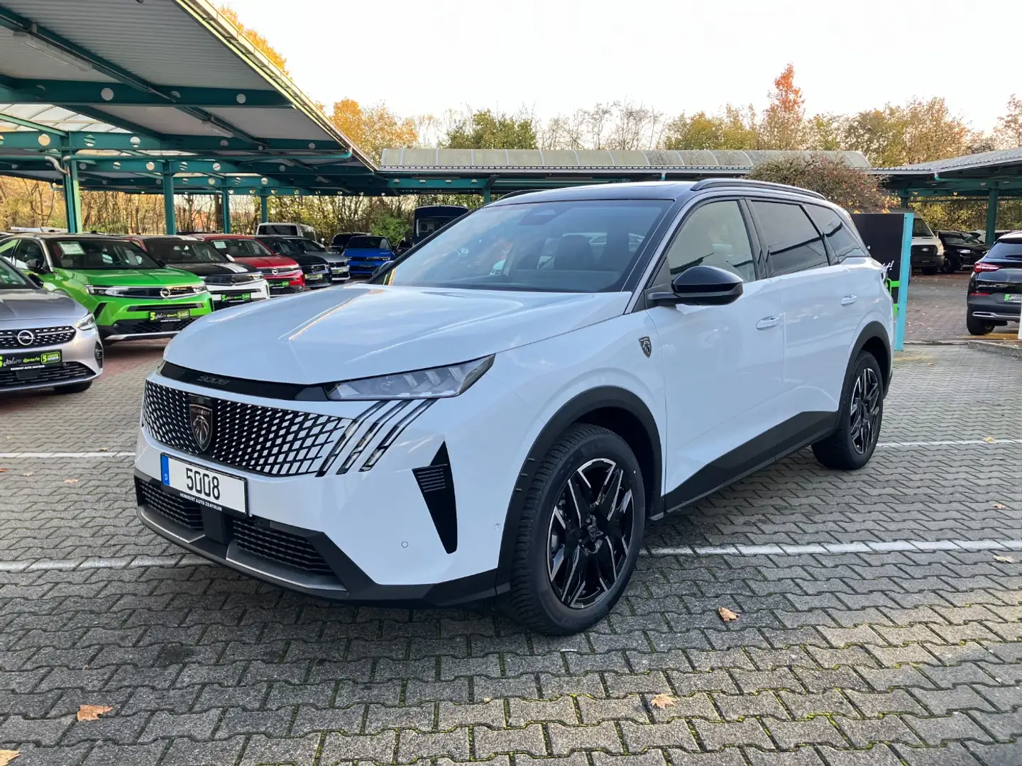 Peugeot 5008 GT 1.2 Hybrid 145 *Pixel-LED*ACC*Allwetter* Weiß - 2