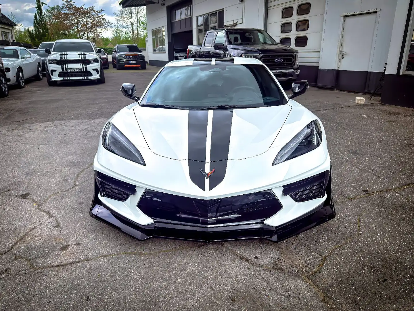 Corvette C8 Stingray Targa Z51 PERFORMANCE TÜV DE LED Weiß - 2