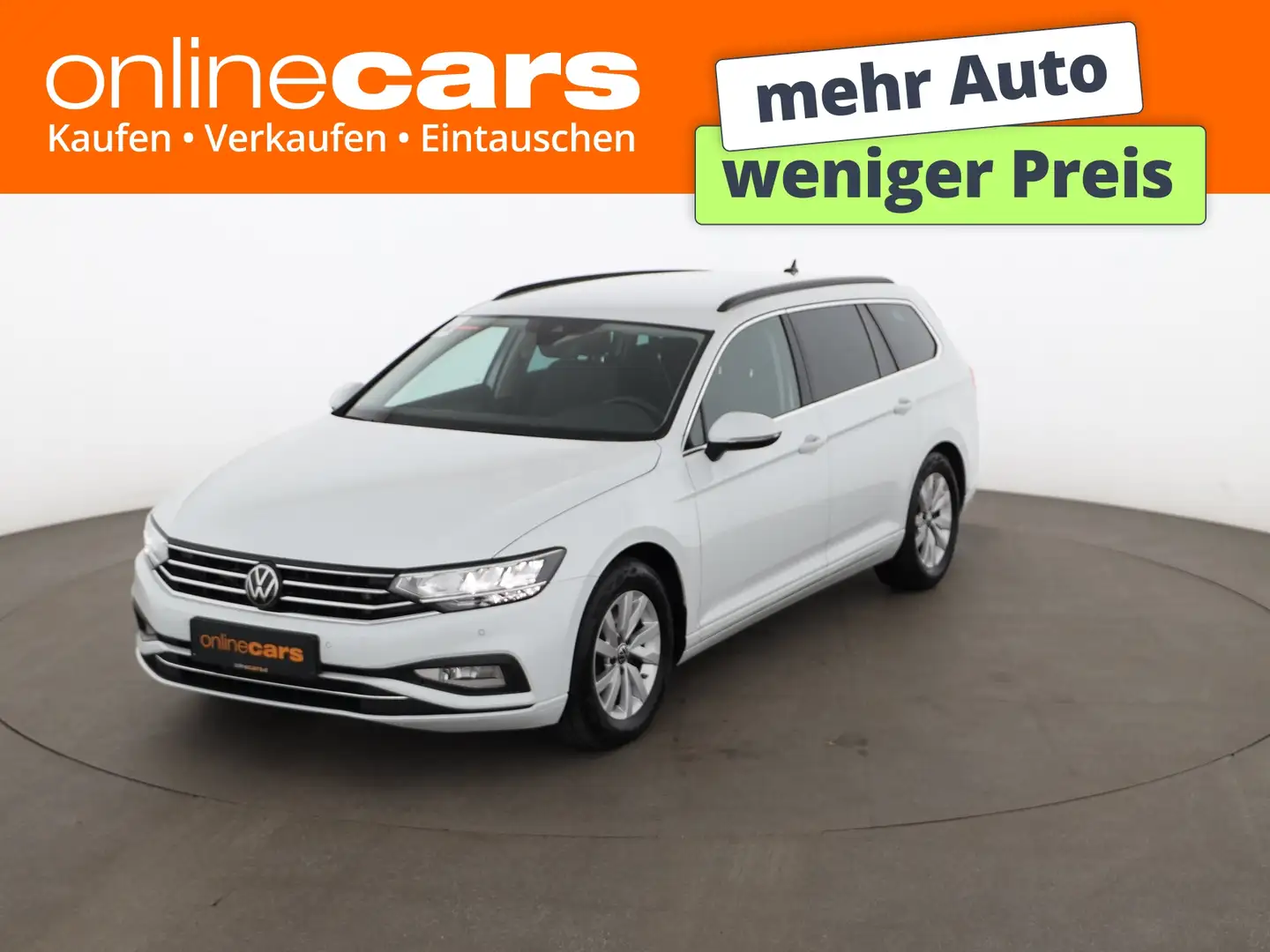 Volkswagen Passat Variant 2.0 TDI Business Aut LED RADAR NAV Weiß - 1