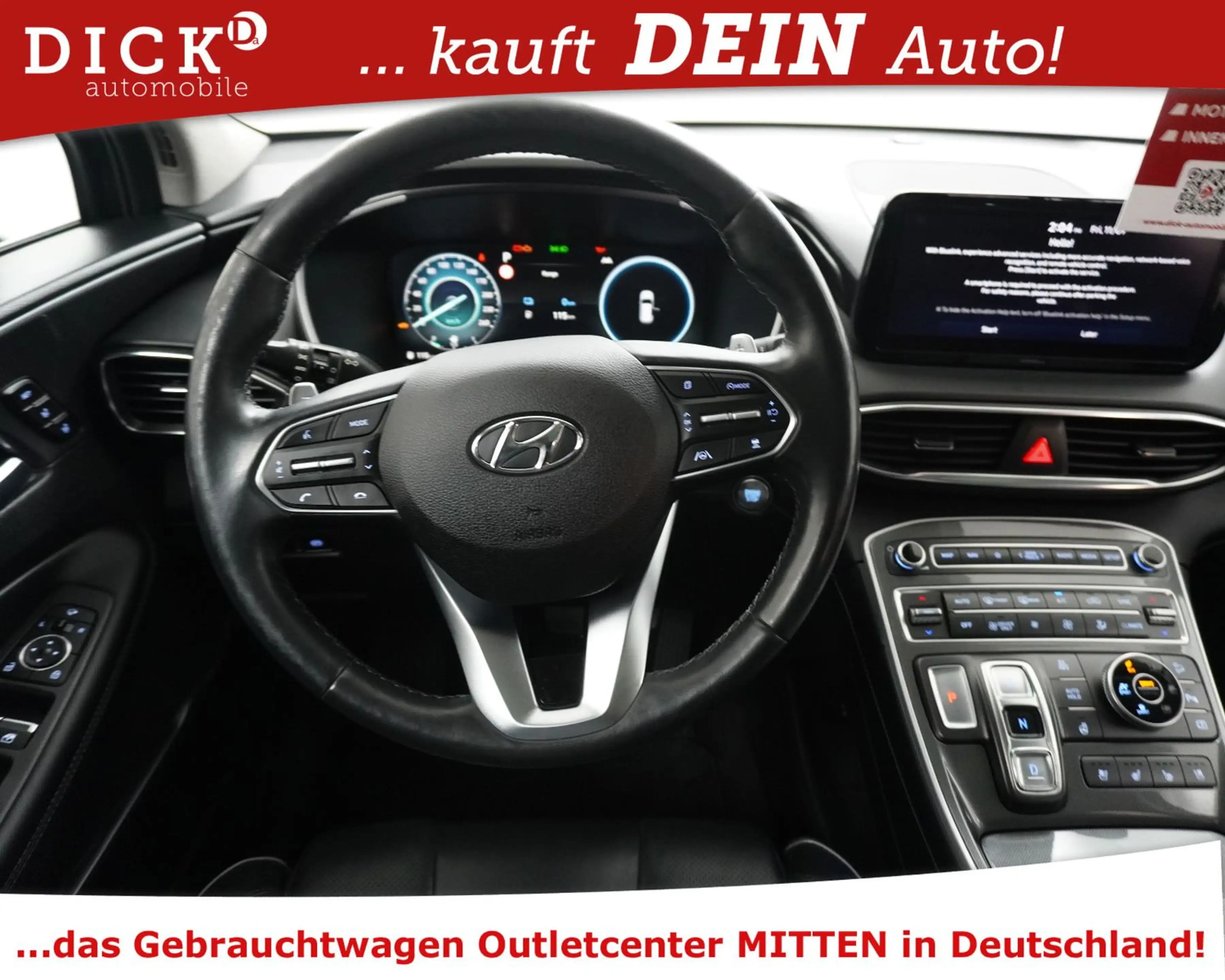 Hyundai SANTA FE 1.6 T Prime Plug-In Hyb 4WD PANO+VOLL+ — photo 15