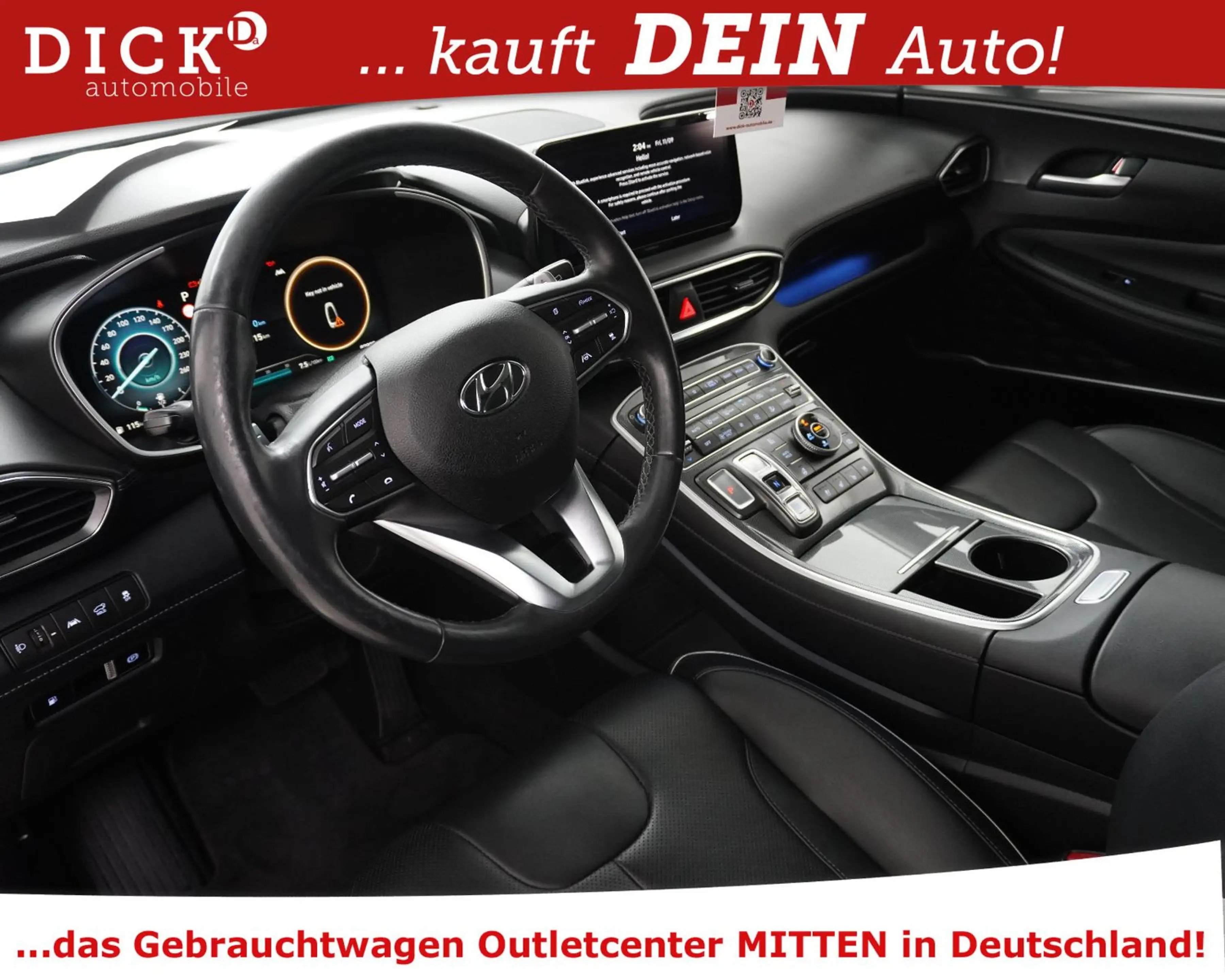 Hyundai SANTA FE 1.6 T Prime Plug-In Hyb 4WD PANO+VOLL+ — photo 10