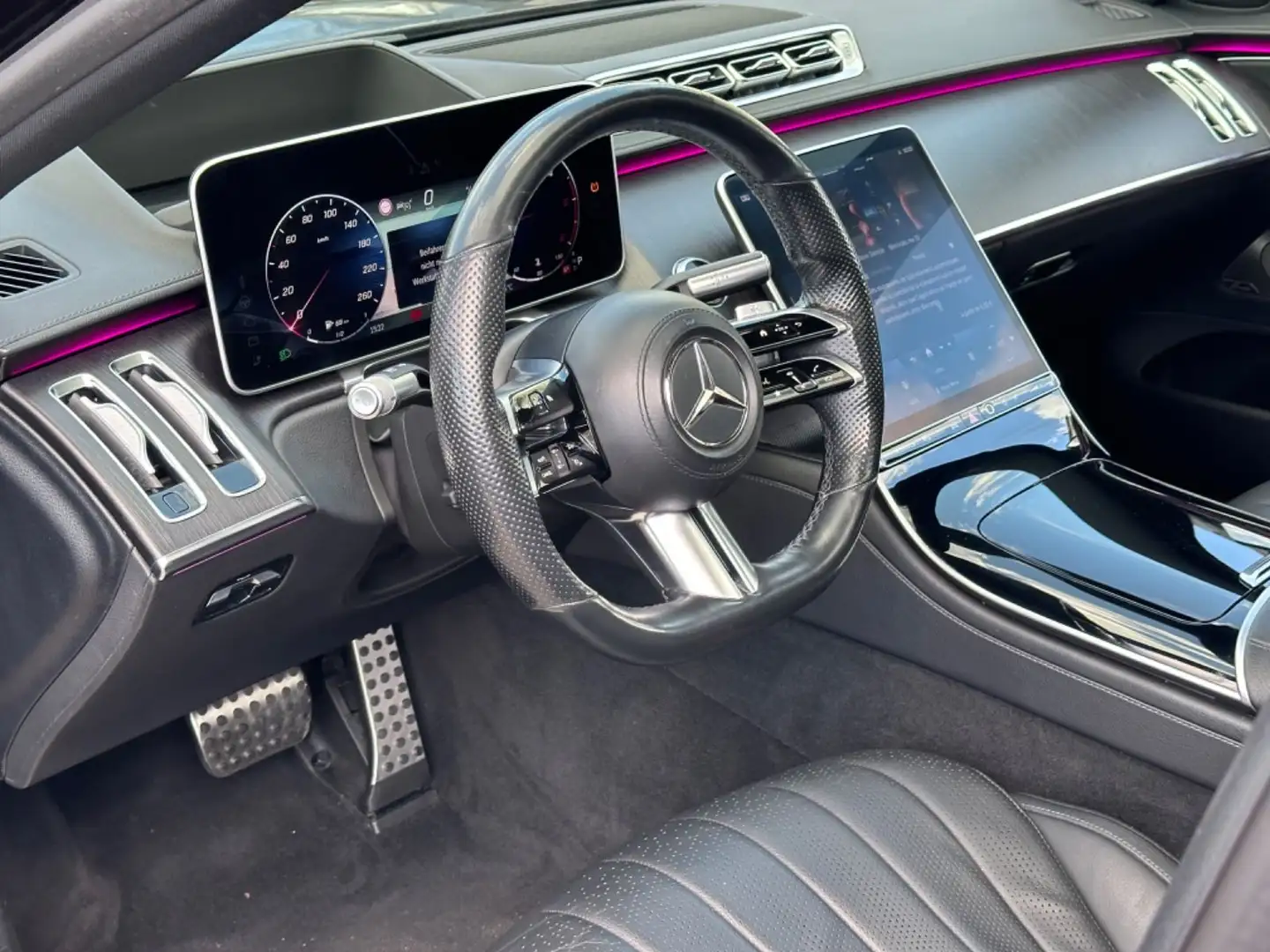 Mercedes-Benz S 350 d L 4-Matic AMG-Line/Chauff P/Burmester/HUD Black - 2