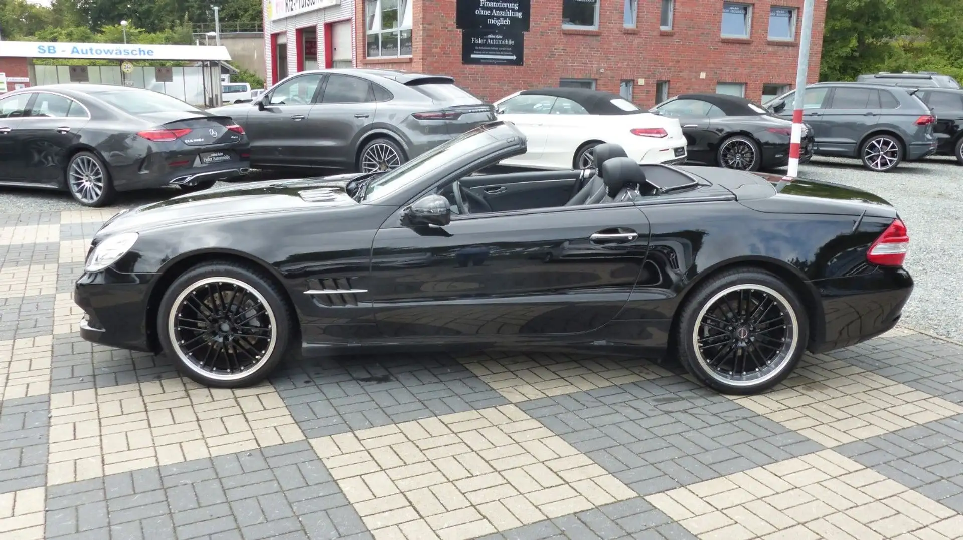 Mercedes-Benz SL 350 Sport Distronic MB Scheckheft Negru - 2