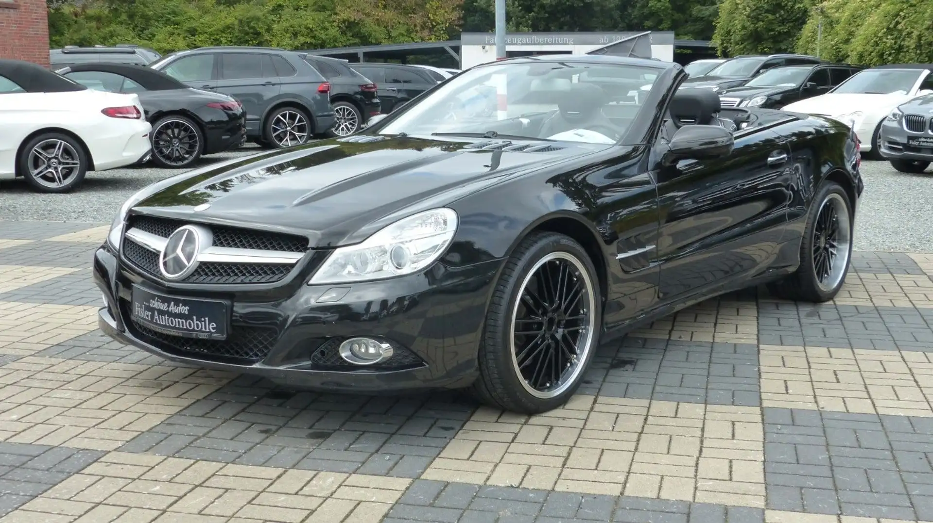 Mercedes-Benz SL 350 Sport Distronic MB Scheckheft Negru - 1