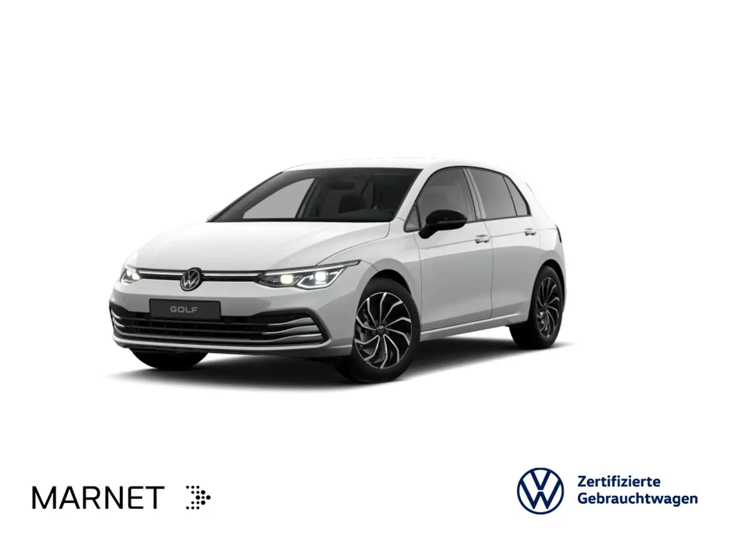 Volkswagen Golf VIII 1.0 eTSI DSG Move* Navi*Kamera*Keyless Weiß - 1