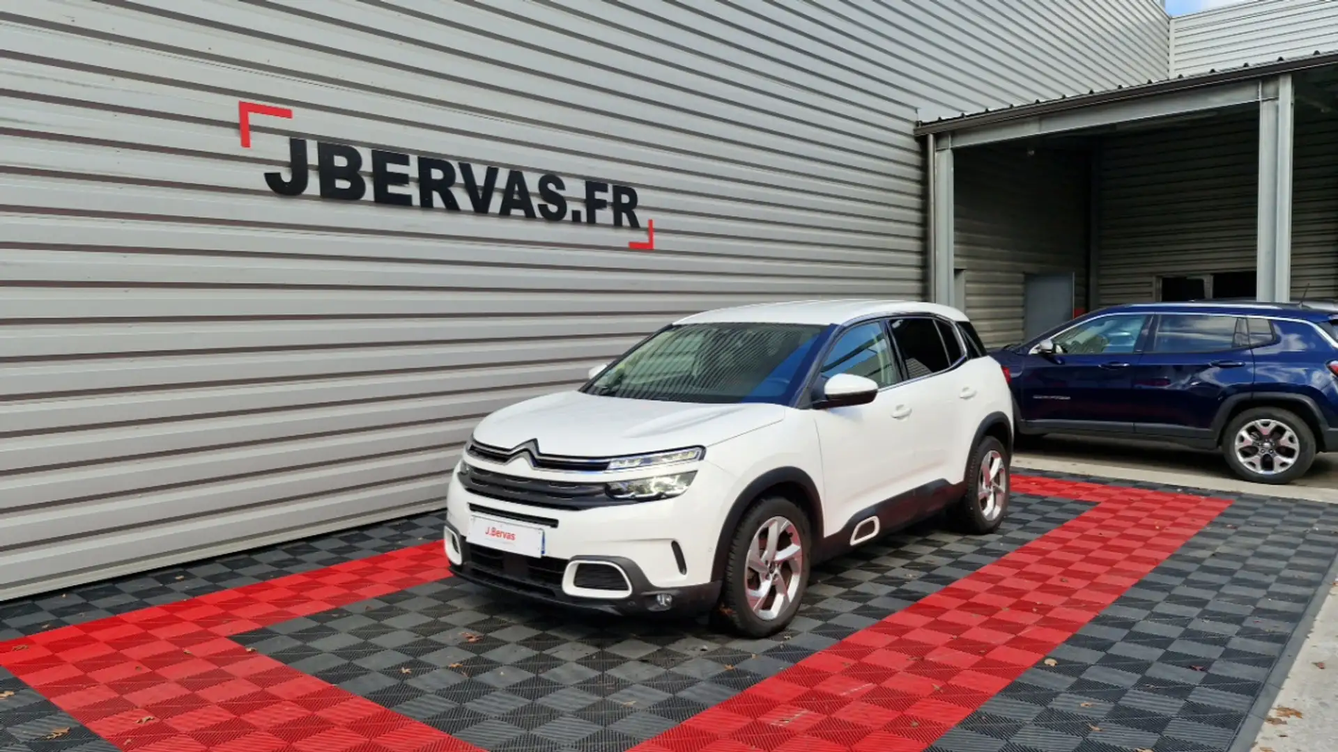 Citroen C5 Aircross bluehdi 130 ss eat8 business Blanc - 1