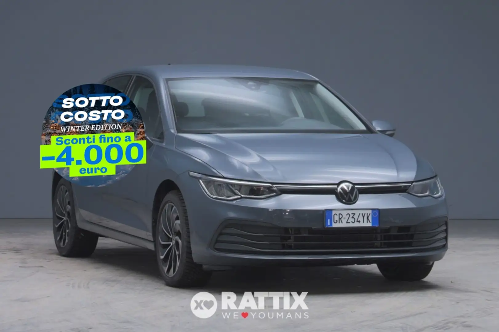 Volkswagen Golf 1.0 ETSI EVO 110CV Life DSG Grigio - 1