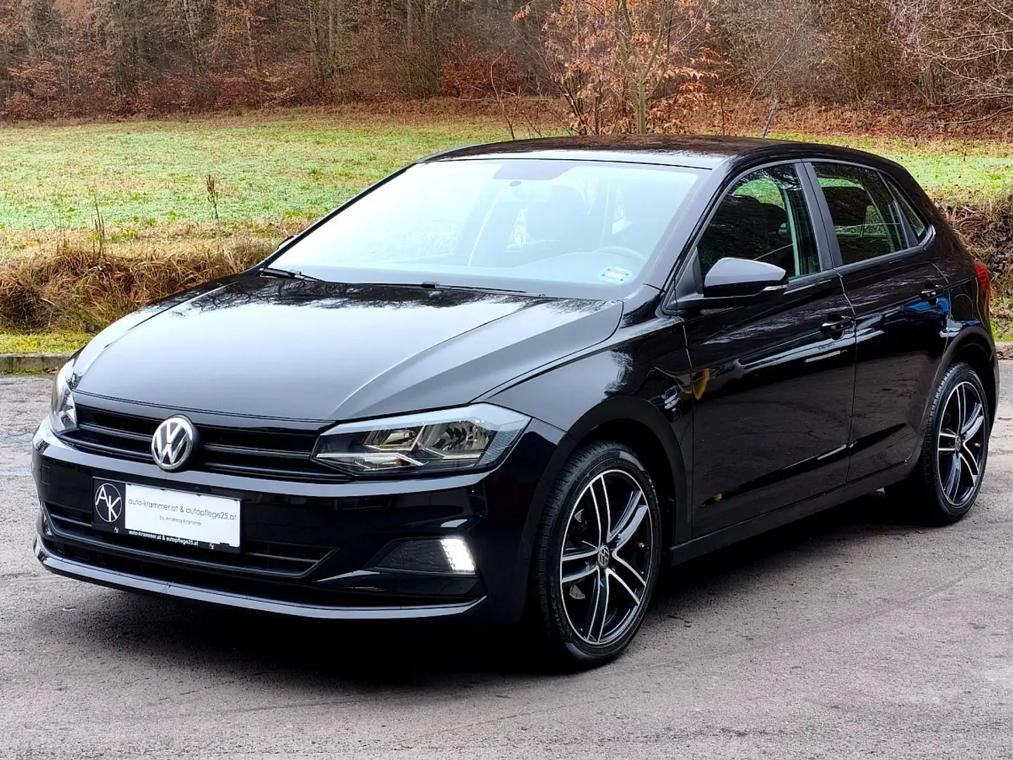 Volkswagen Polo 1.0 Austria | APP CONNECT | SCHWARZ MET. | ALU ... Schwarz - 1