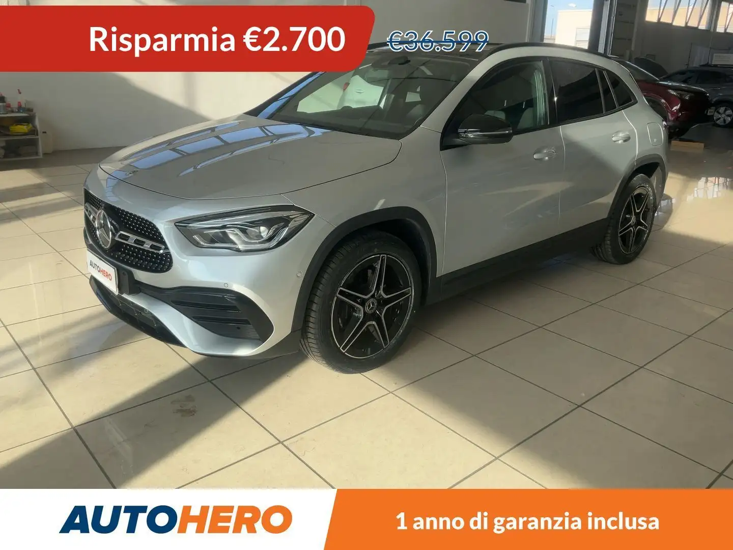Mercedes-Benz GLA 250 GLA 250e Premium PHEV Grigio - 1