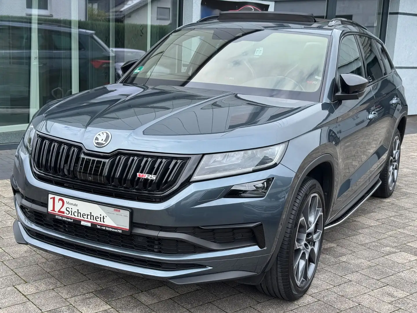 Skoda Kodiaq VRS 2.0 Bi-TDI 4x4*Standheizung*360Kamera Grau - 1