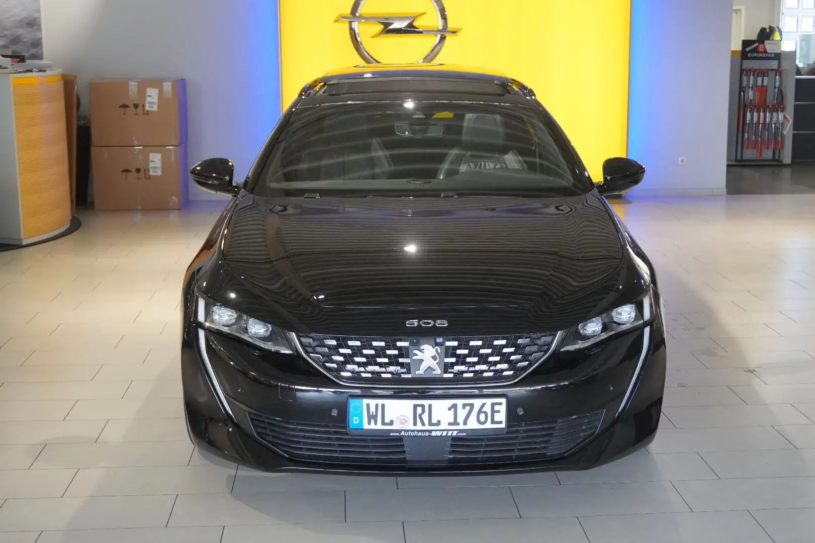 Peugeot 508 SW Hybrid 225 ~GT Pack~Focal~Pano~ACC~ Noir - 2
