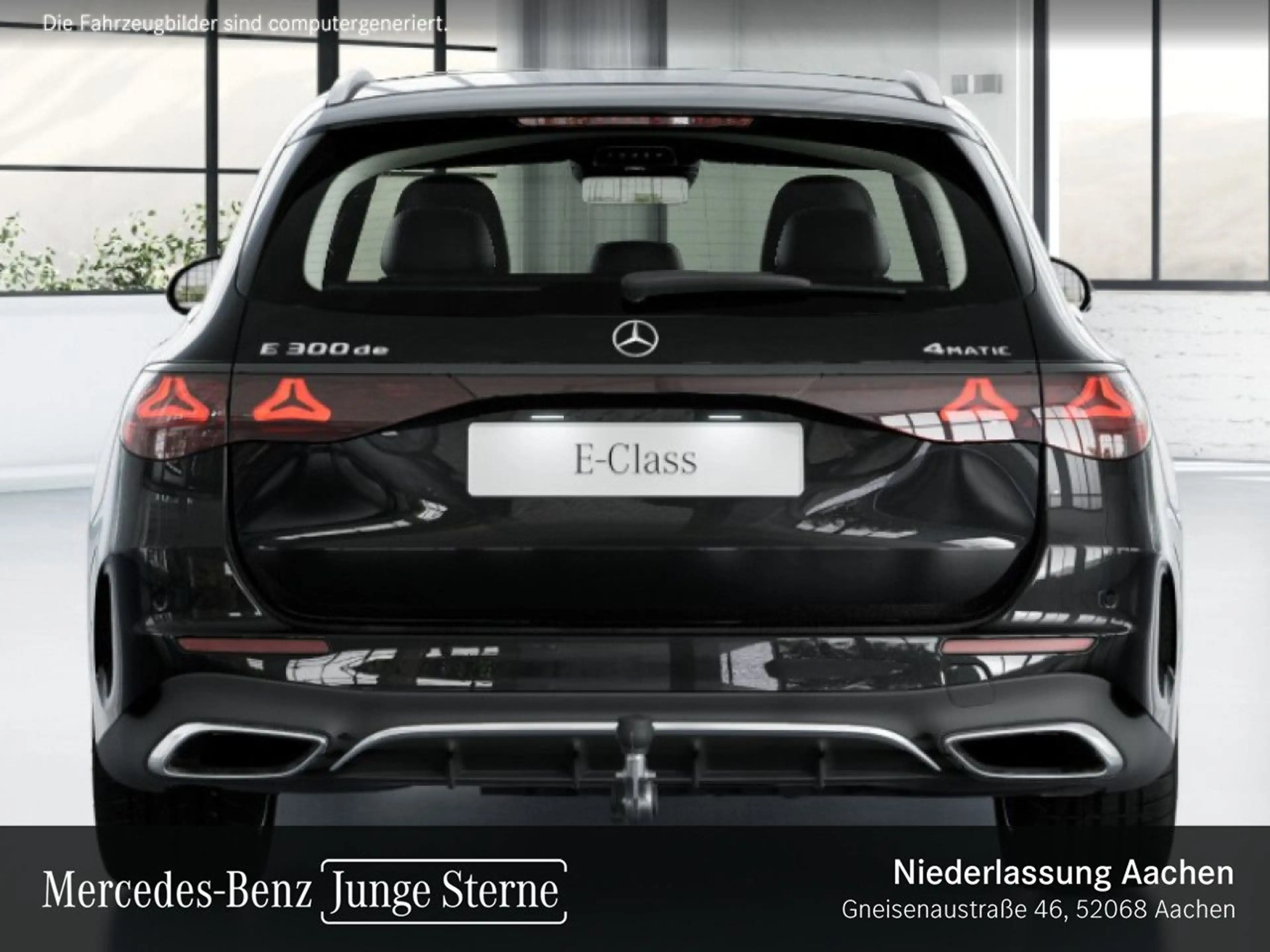 Mercedes-Benz E 300 de T 4M AMG Fahrass 360° Pano Burmester AHK — photo 9