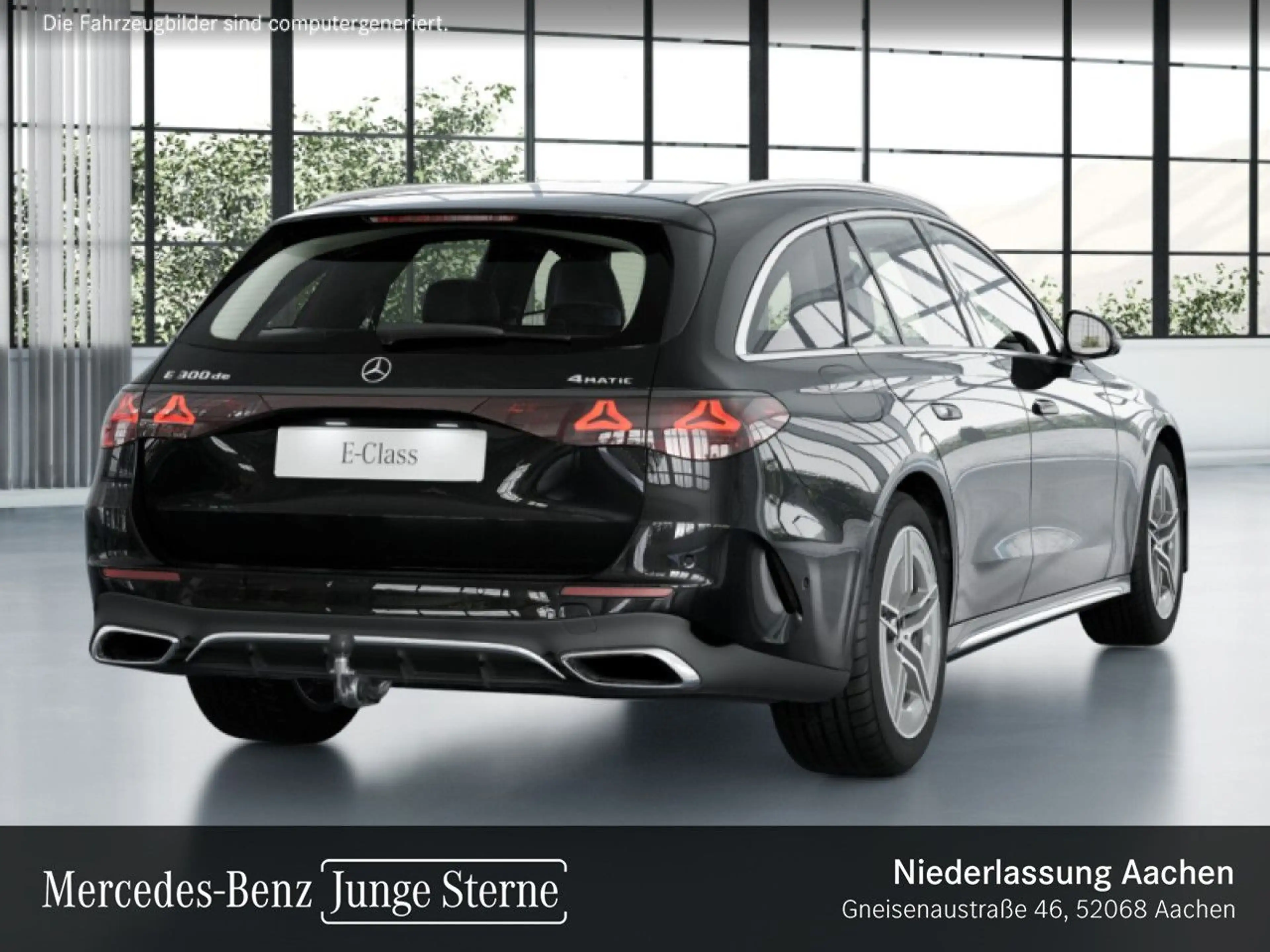 Mercedes-Benz E 300 de T 4M AMG Fahrass 360° Pano Burmester AHK — photo 5
