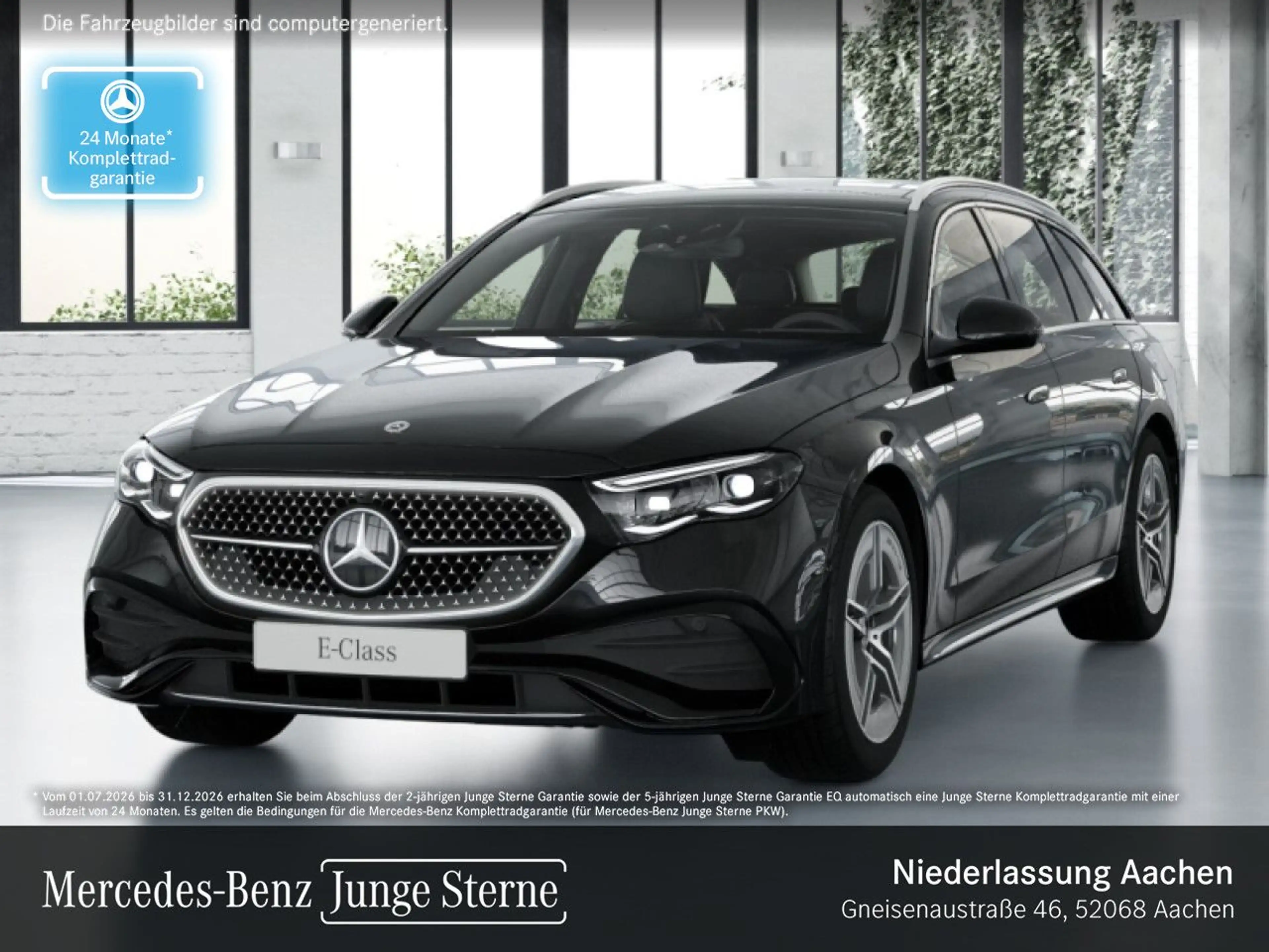 Mercedes-Benz E 300 de T 4M AMG Fahrass 360° Pano Burmester AHK